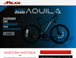 bicicletasmilan.com screenshot