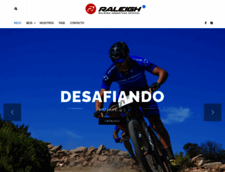 bicicletasraleigh.com.ar screenshot