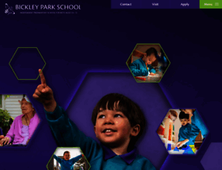 bickleyparkschool.co.uk screenshot