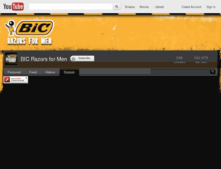 bicshavers.com screenshot