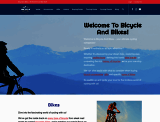 bicycle-and-bikes.com screenshot