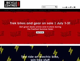 bicyclecentreseverett.com screenshot