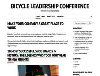 bicycleconference.org screenshot