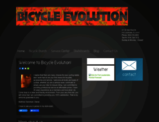 bicycleevolution.com screenshot