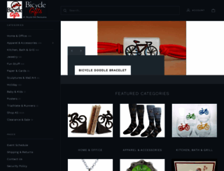 bicyclegifts.com screenshot