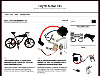 bicyclemotorkits.net screenshot