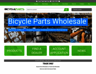 bicyclepartswholesale.com.au screenshot