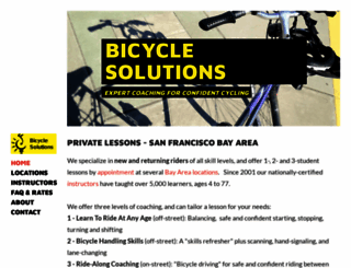 bicyclesolutions.com screenshot
