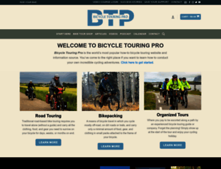 bicycletouringpro.com screenshot