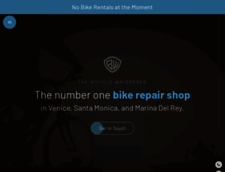 bicyclewhisperer.com screenshot