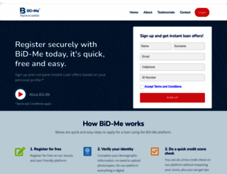bid-me.com screenshot
