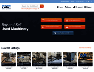 bid-on-equipment.com screenshot