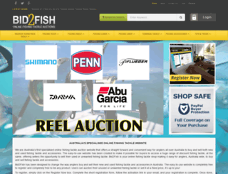 bid2fish.com.au screenshot