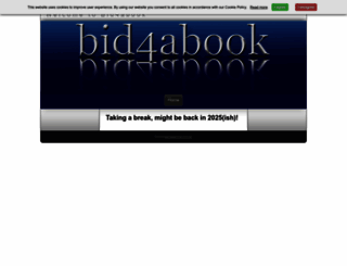 bid4abook.co.uk screenshot