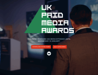 biddablemediaawards.co.uk screenshot