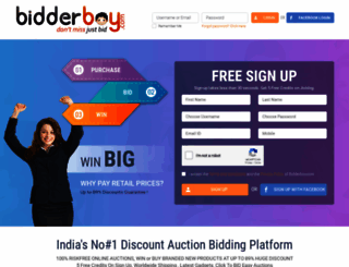 bidderboy.com screenshot