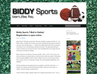 biddysports.com screenshot