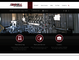 bidell.com screenshot