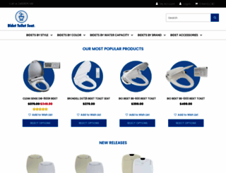 bidet-toilet-seat.com screenshot
