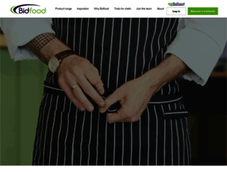 bidfood.co.nz screenshot