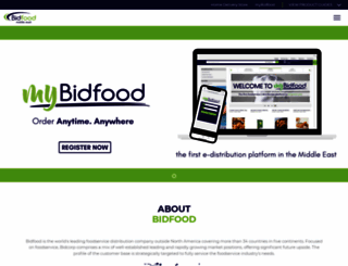 bidfoodme.com screenshot