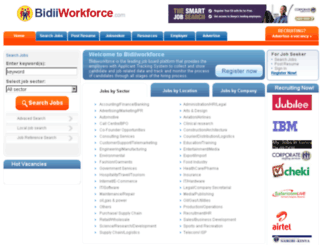 bidiiworkforce.com screenshot