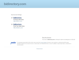bidirectory.com screenshot