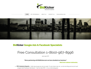 bidkicker.com screenshot