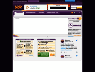 bido.com screenshot