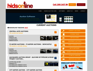 bidsonline.com.au screenshot