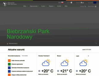 biebrza.org.pl screenshot
