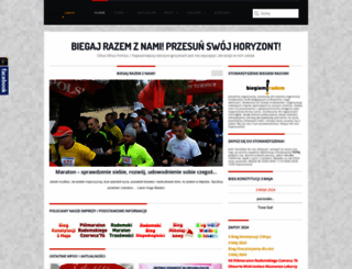 biegiemradom.pl screenshot