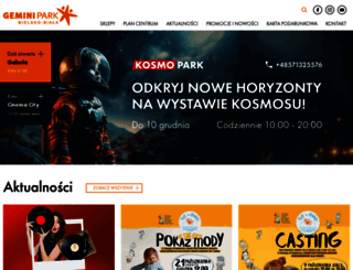 bielskobiala.geminipark.pl screenshot
