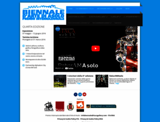 biennaleasolo.org screenshot