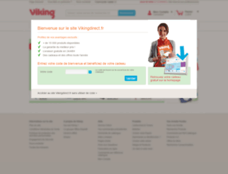 bienvenue.vikingdirect.fr screenshot