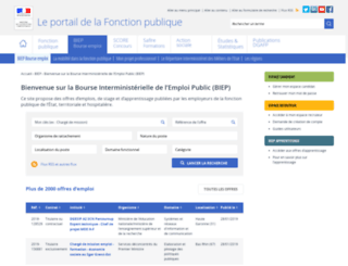 biep.fonction-publique.gouv.fr screenshot