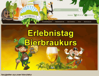 bierbrauzubehoer.ch screenshot