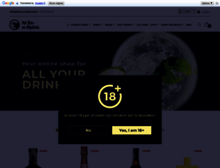 bierenwijnhuis.be screenshot