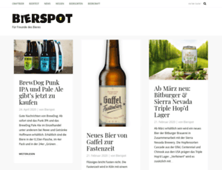 bierspot.de screenshot