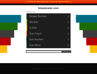 biesemeier.com screenshot