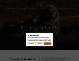 big-5-safari.capetown screenshot