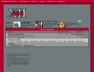 big12.ncaabbs.com screenshot