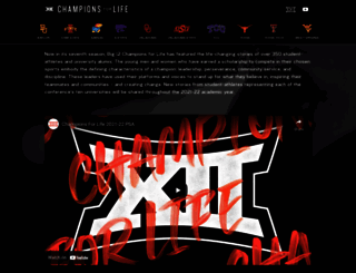 big12championsforlife.com screenshot