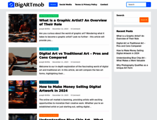 bigartmob.com screenshot