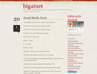 bigatnet.wordpress.com screenshot