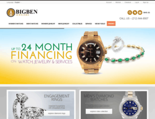 bigbenjewelry.com screenshot