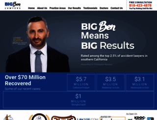 bigbenlawyers.com screenshot