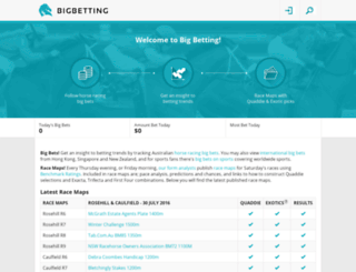 bigbetting.com.au screenshot