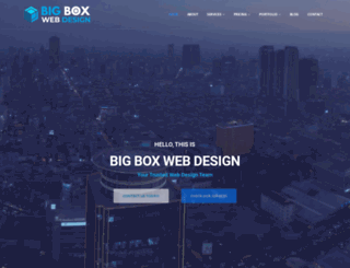 bigboxwebdesign.com screenshot