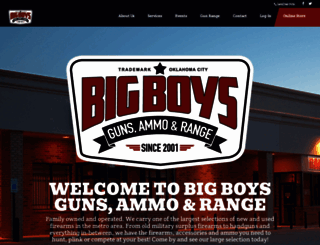 bigboysgunsandammo.com screenshot